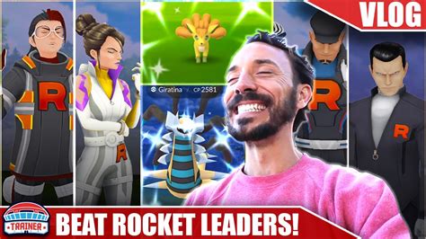 Surprise Shinies Easily Beat Team Rocket Leaders Dominate Team Rocket Guide Pokémon Go