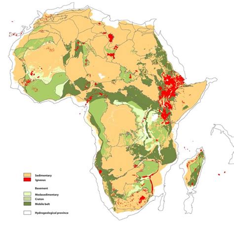 Pdf Developing Quantitative Aquifer Maps For Africa Groundwater Programme