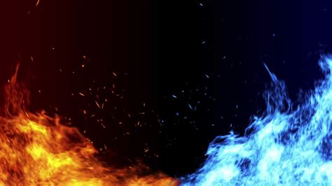 Fire And Ice Stock Video Footage For Free Download