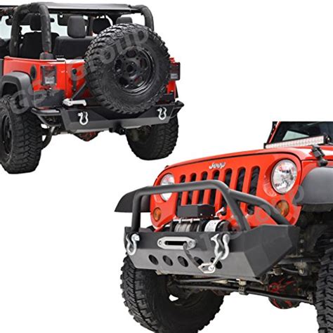 Buy Gsi 07 16 Jeep Wrangler Rock Crawler Front Bumper With Winch Plate
