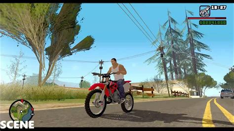 Grand Theft Auto San Andreas Remastered Edition Cross Bike Free Drive