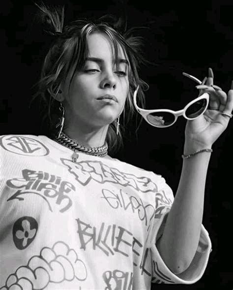 Imágenes De Billie Eilish 😍 Billie Eilish Billie Black And White