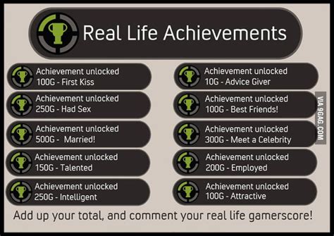 Real Life Achievements 9gag