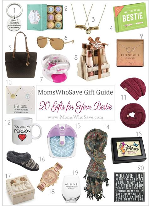 Gift Guide 20 Gifts For Your Best Friend MomsWhoSave Com