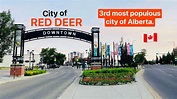 RED DEER Downtown Tour, Alberta | Small City Living in Western Canada. - YouTube