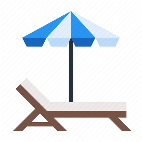 Sunbed Summer Beach Holiday Icon Download On Iconfinder