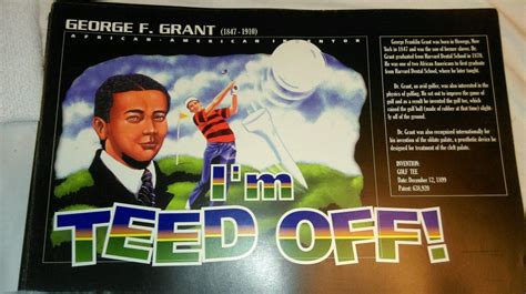 African American Inventors Poster George F Grant