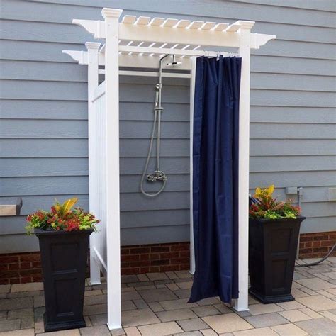 30 Affordable Outdoor Shower Ideas To Maximum Summer Vibes