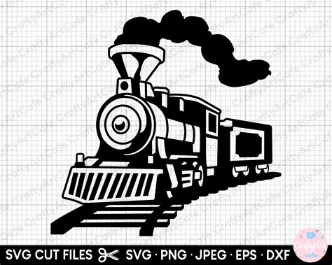 Train Png Locomotive Clipart Train Cut File Train Svg Print At Home