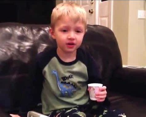 Watch Little Boy Goes Through All The Bad Words He Knows And Its