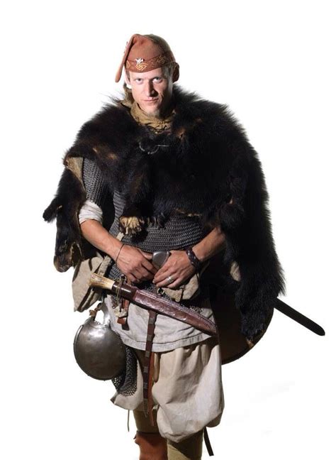 Danish Men In Authentic Viking Costumes By Jim Lyngvild Viking