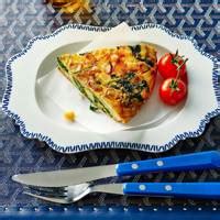 A smart, delicate tart starring tender apricots and an almond frangipane filling in a crisp pastry case. Quiche Lorraine recipe by Mary Berry | House & Garden