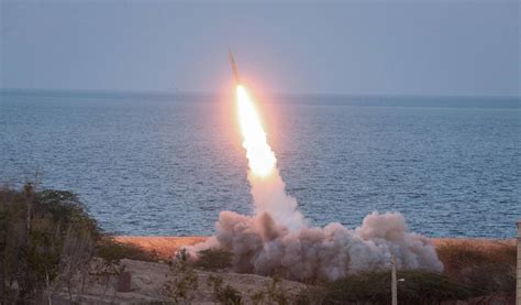 Iran Fires Ballistic Missiles During Drills In Warning To Israel La