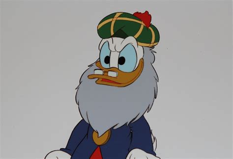 Flintheart Glomgold Disney Ducktales Production Animation Cel Scrooge