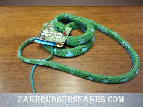 48 Inch Palm Viper Fake Rubber Snake