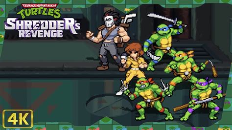 Teenage Mutant Ninja Turtles Shredders Revenge ⁴ᴷ Full Playthrough 6