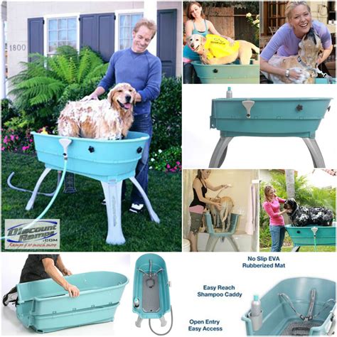 Petedge offers a number of specialized professional tubs as well as dog bathing systems and accessories. Booster Bath Dog Tub from Discount Ramps. Make bath time ...