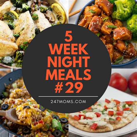 5 Easy Weeknight Meals 29 247 Moms
