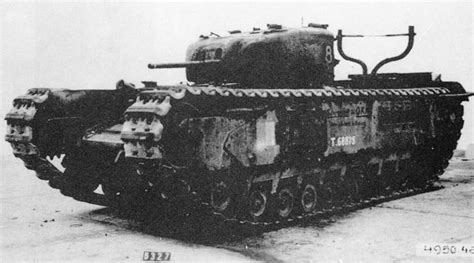 A22 Infantry Tank Mark Iv Churchill Mk Ii At The German Kummersdorf