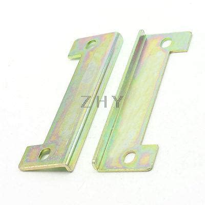 2 X 113mm Long Verticale Clamps Supports Brackets For Power Transformer