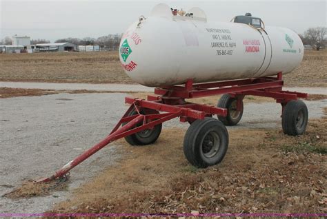 1000 Gallon Nh3 Anhydrous Ammonia Tank In Lawrence Ks Item O9433