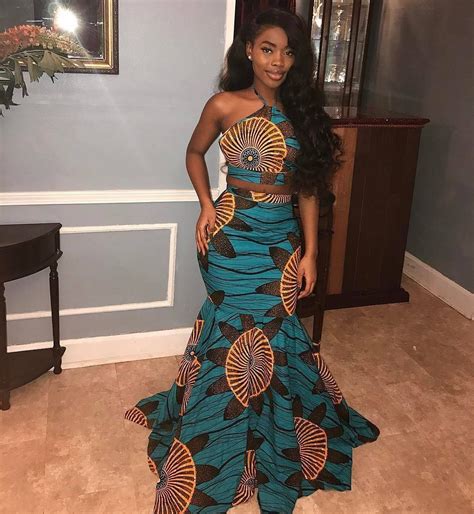 Credit To Queenpokoo Ankarastyles African Print Dress African Wear African Attire African