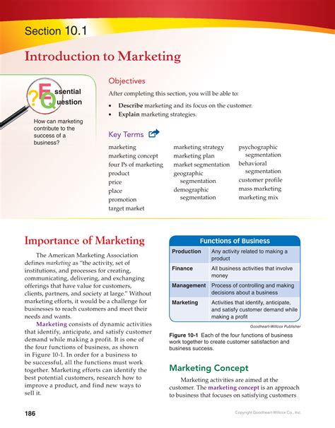 Principles Of Business Marketing And Finance 1st Edition Page 186