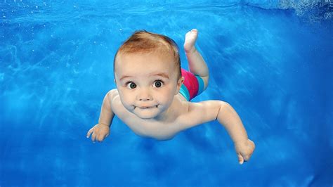 Water Babies How Do Babies Swim Underwater