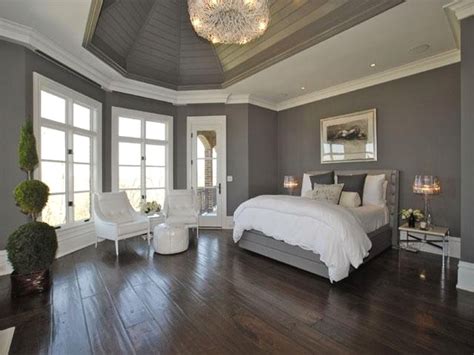 Bedroom Dark Wooden Floor Decorsie