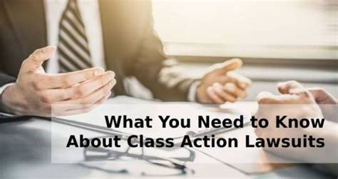 Judicial Law — What Need To Know About Class Action Lawsuits