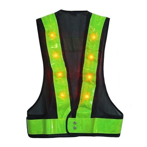 Find useful and attractive results. 16 LED Light Up Safety Reflective Vest Running High ...