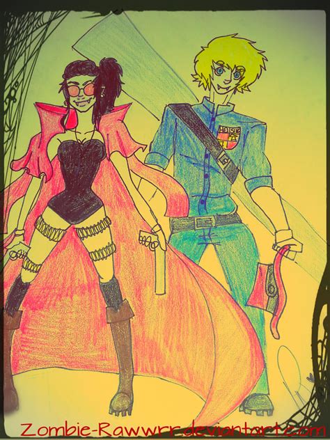 Alucard And Seras Genderbent By Zombie Rawwrr On Deviantart