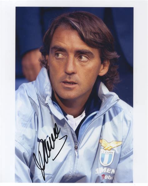 Diese statistik zeigt die erfolge von roberto mancini in seiner gesamten trainerkarriere in allen wettbewerben. Roberto Mancini " Lazio and Italy " Football Signed ...