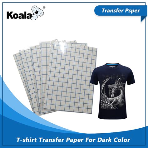 Dark T Shirt Transfer Paper A4 A3 For Cotton Shirts China Dark T