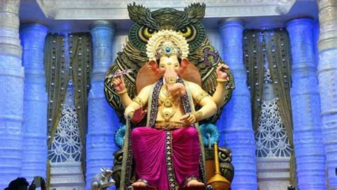 Ganesh Chaturthi First Look Of Mumbais Beloved Lalbaugcha Raja To Be