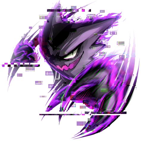 Haunter Pokemon Png Isolated Clipart Png Mart