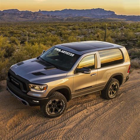Ramcharger Hellcat Ram Trx Looks Awesome As Off Road Suv Autoevolution