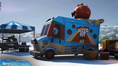 Visit Different Food Trucks All Locations Guide Fortnite Youtube