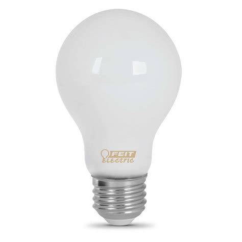Feit Electric A19 E26 Medium Led Bulb Soft White 60 Watt Equivalence