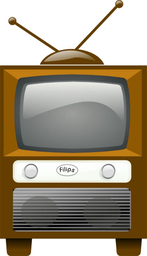 Antique Television Clip Art At Vector Clip Art Online