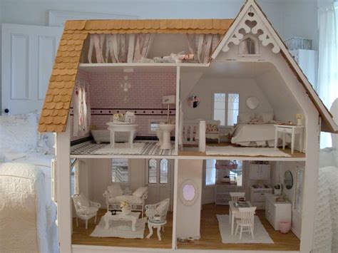 Shabby Chic Dollhouse 1 Dolls House Interiors Doll House Romantic