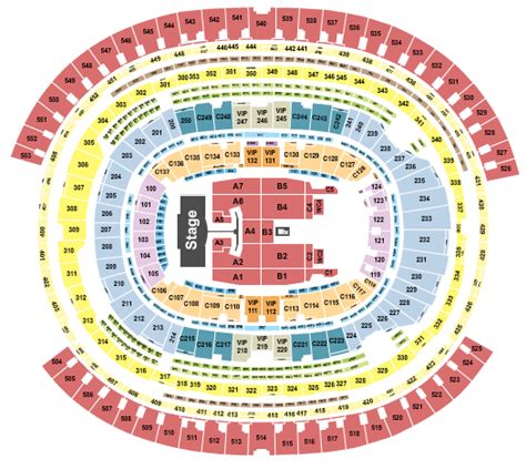 Sofi Stadium Pink Seating Chart Star Tickets