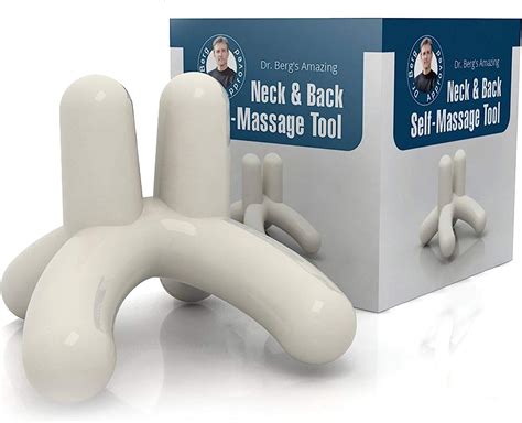 Dr Bergs Massage Tool Best Stress Relief And Support For Healthy Sleep Cylces Use For Neck