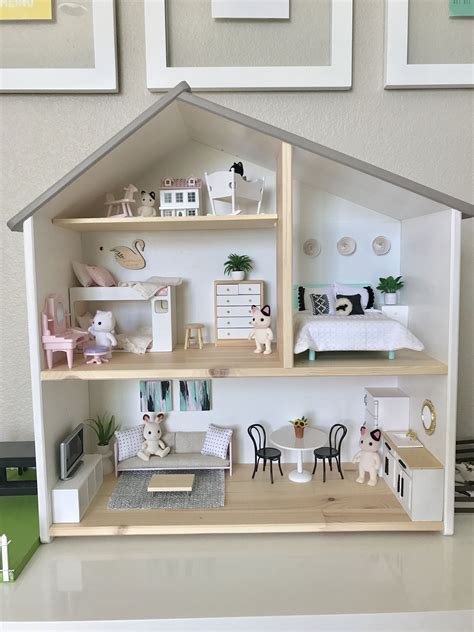 Image Result For Ikea Flisat Dollhouse Doll House Plans Ikea