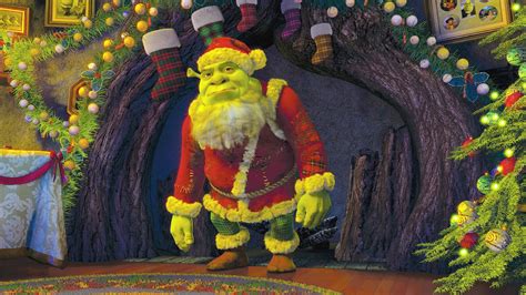 Shrek Ogrorisa La Navidad Shrek Christmas Memes Christmas Movies