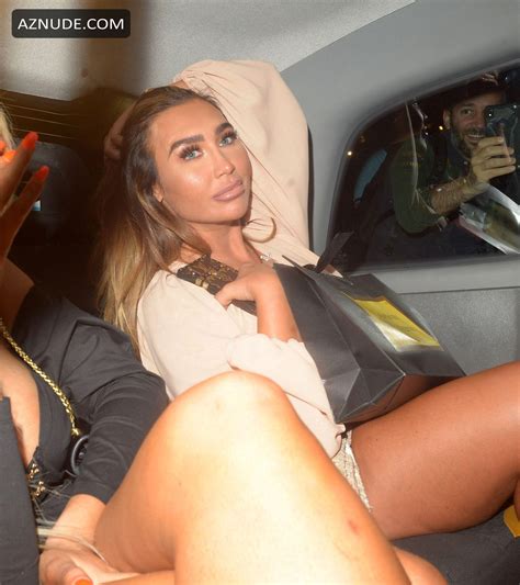 Lauren Goodger Flaunts Her Deep Cleavage And Sexy Legs At Celebs Go