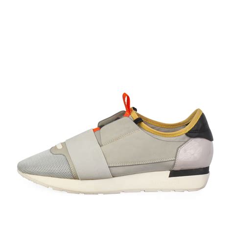 Buy balenciaga clothing & accessories and get free shipping & returns in usa. BALENCIAGA Race Runners Sneakers Grey - S: 37 (4) | Luxity