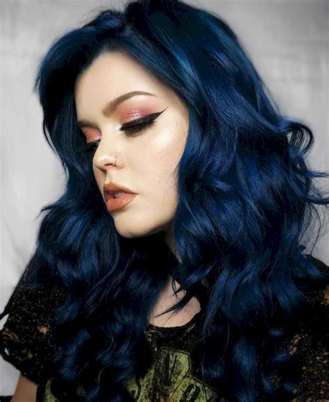 Review Of Dark Blue Hair Color References Best Girls Hairstyle Ideas
