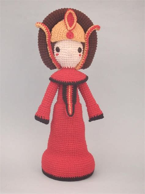 Padmé Amidala Crochet Patternamigurumi Etsy Star Wars Crochet