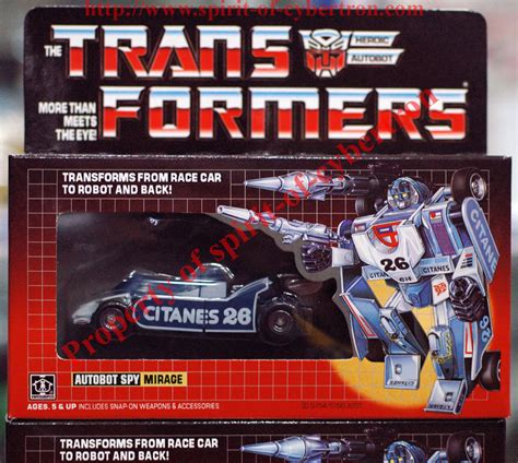 Knock Off Replica Transformers G1 Mirage In Box Image Transformers